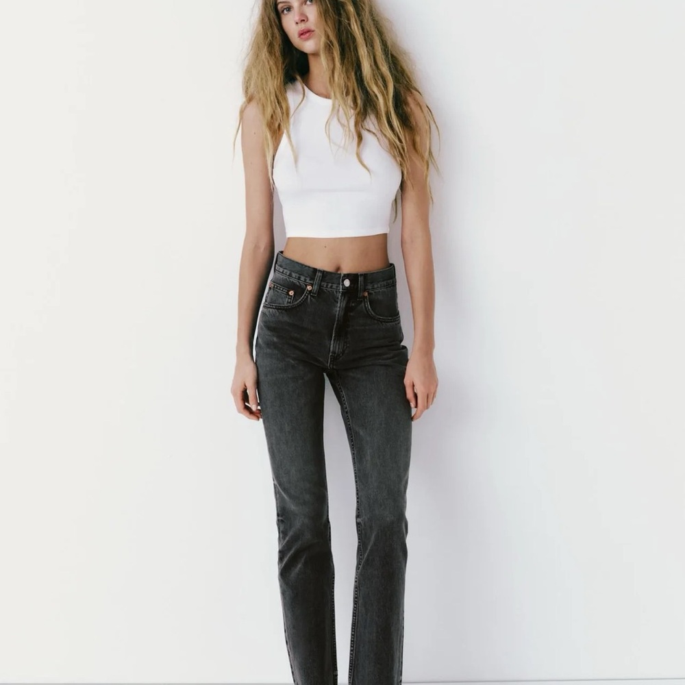 Zara Black Jeans – Size US 4 – Super Stretch – Classic Fit